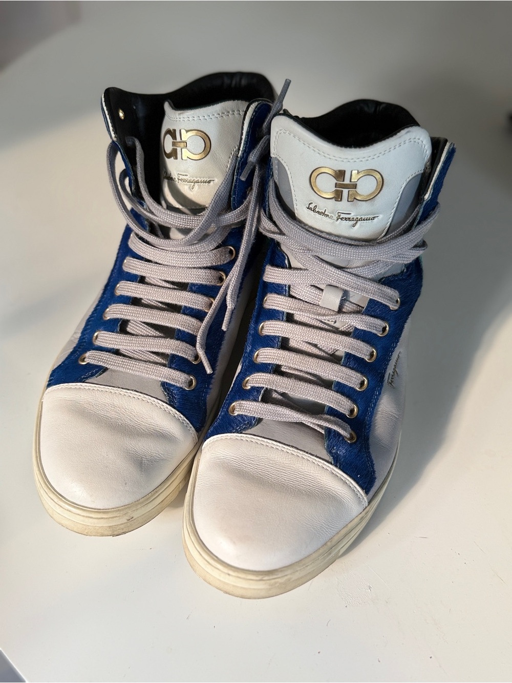 Salvatore Ferragamo High-Top Sneakers for Men